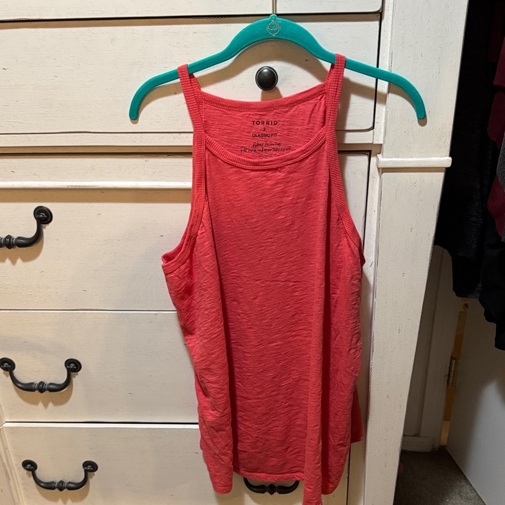Torrid Vibrant Red Tank Top